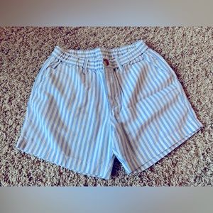 Chubbies RARE blue and white stripe nautical